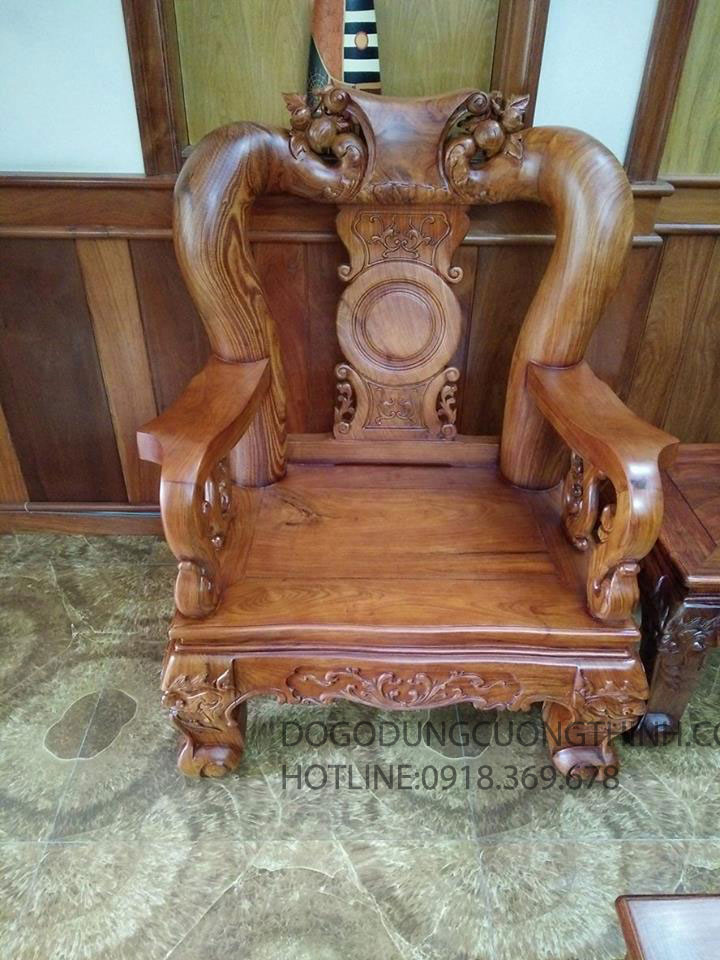ghế hương chạm đào