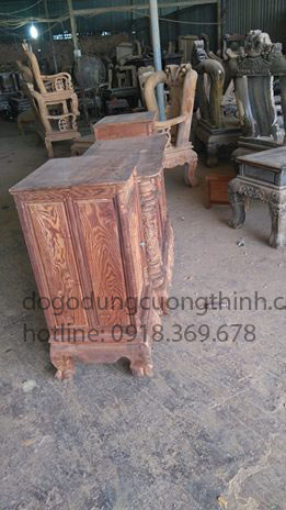 Kệ tivi gỗ hương vân