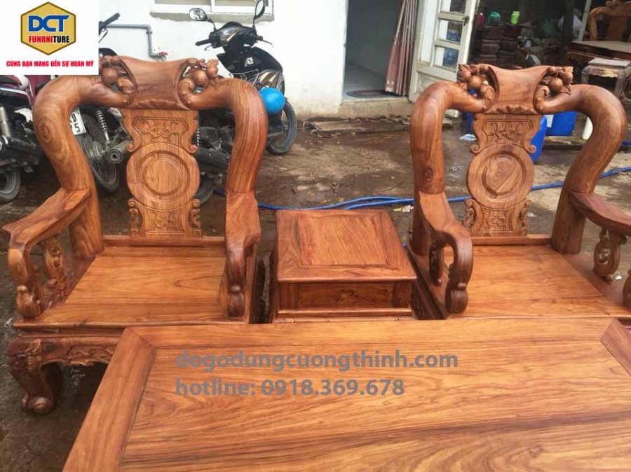 bàn ghế gỗ hương