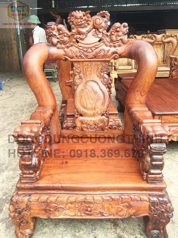 salon gỗ cẩm