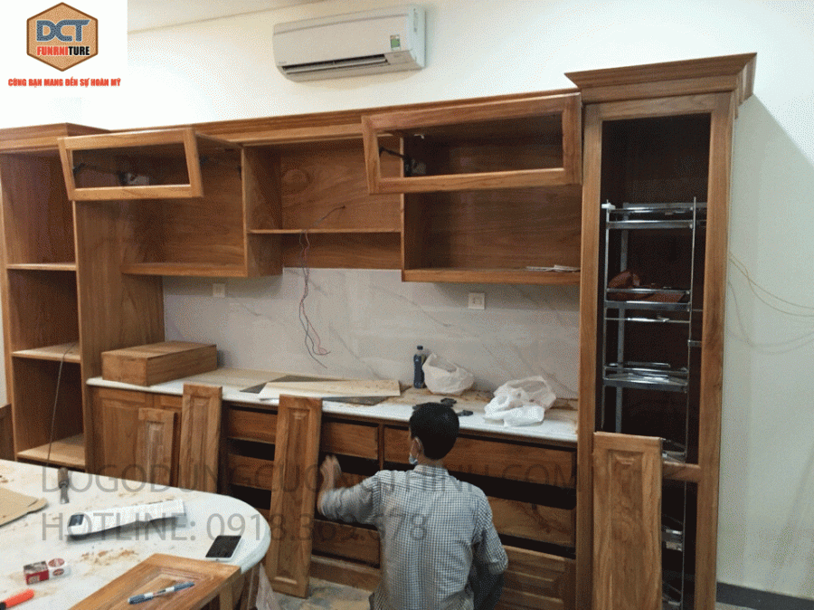 thiết kế tủ bếp