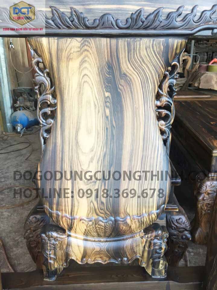 Bàn ghế mun sọc cao cấp