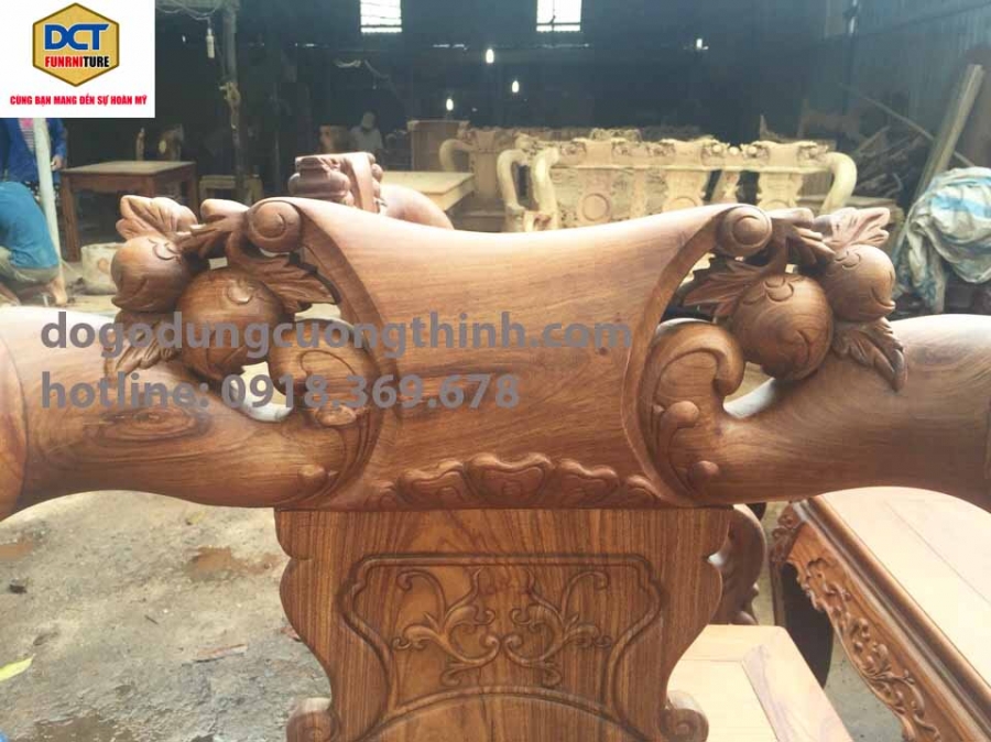salon go huong chạm đào