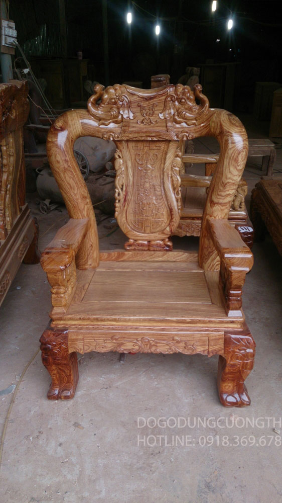ghế hương chạm voi