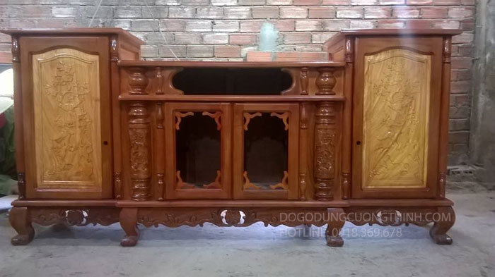 Kệ Ti Vi Căm Xe- Mặt Gõ TV10