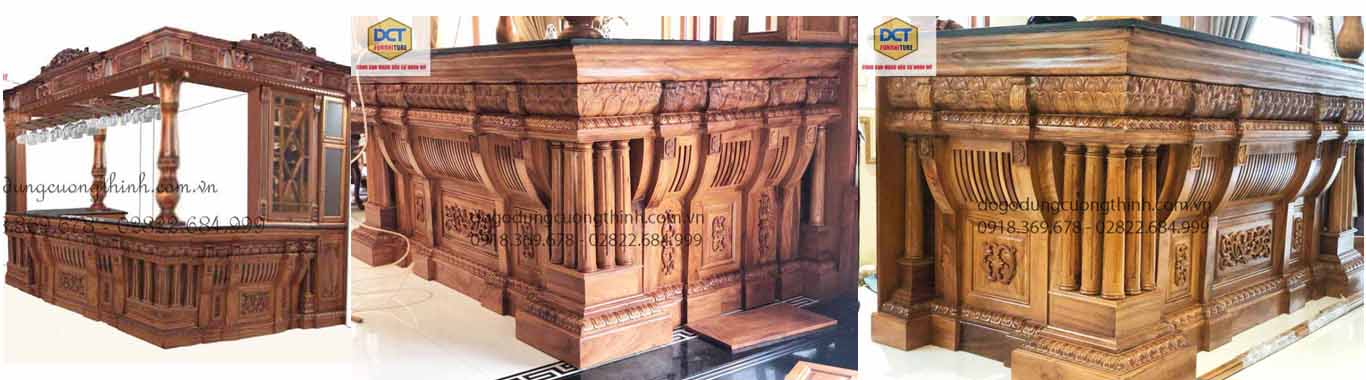 tủ rượu quầy bar