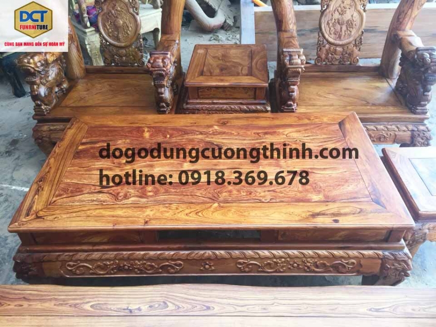 salon gỗ tự nhiên