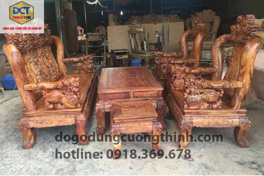 salon cẩm lai cao cấp