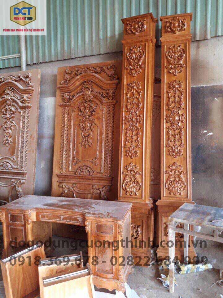 nội thất gỗ gõ đỏ