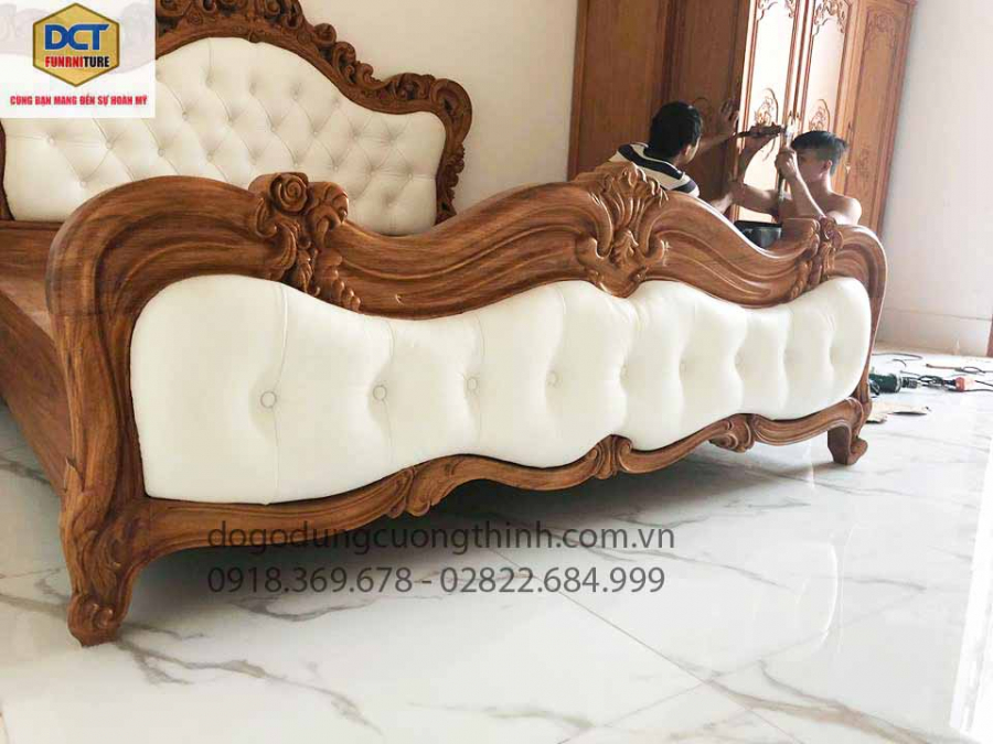 Mẫu giường ngủ đẹp thanh lịch