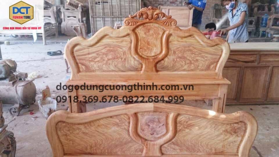 giuong ngu go tu nhien