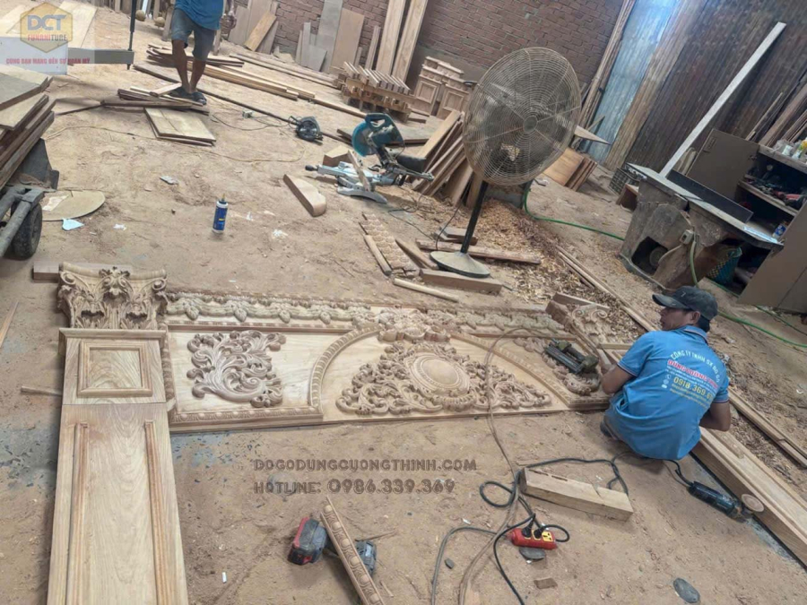 Bộ phào chỉ đẹp hoành tráng