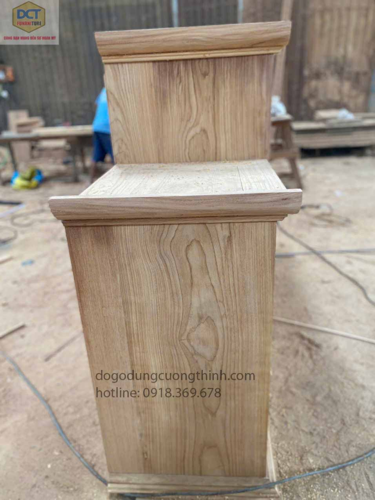 Mẫu tủ thờ gỗ gõ đỏ đẹp