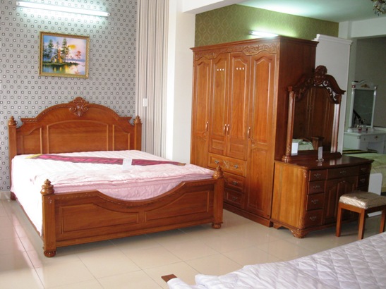 giường ngủ gỗ tự nhiên