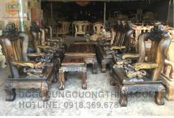 salon gỗ Mun cao cấp