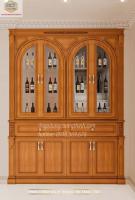 Tủ rượu gõ đỏ TR21GD