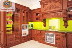 tủ bếp cổ điển cao cấp