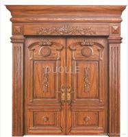 cửa gỗ 2 cánh tân cổ điển