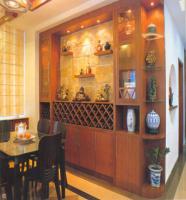 Mẫu tủ rượu cao cấp gỗ gõ đỏ TR12