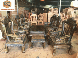 bàn ghế gỗ tự nhiên