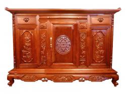 tủ thờ gỗ hương