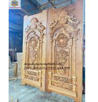 mau cua di 2 canh hoang gia co dien