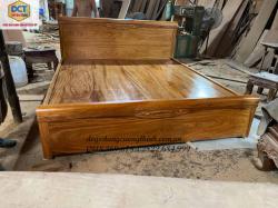 GIƯỜNG NGỦ GÕ ĐỎ THIẾT KẾ HỘC KÉO TIỆN DỤNG G41GD