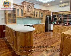 tu bep go go do tan co dien cao cap