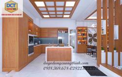 TỦ BẾP THIẾT KẾ HIỆN ĐẠI CAO CẤP TB41