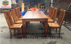 Bộ bàn ăn gỗ Cẩm Lai 8 ghế BA29CM