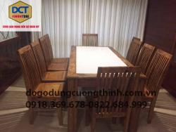 Bộ bàn ăn Cẩm lai BA27CM