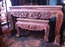 Mẫu bàn thờ gia tiên gỗ cẩm lai BT04