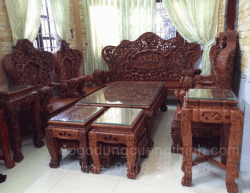 Bộ bàn ghế phòng khách rồng đỉnh