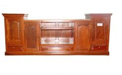 kệ ti vi gỗ Căm xe