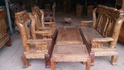 bàn ghế gỗ hương