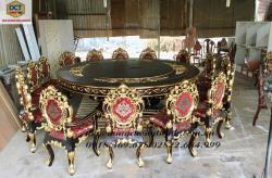 bộ bàn ghế ăn cổ điển