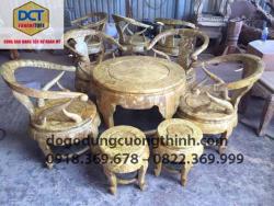 Bộ Minh Thúng gỗ Nu