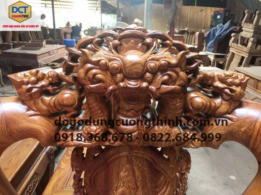 ban ghế hương chạm rồng