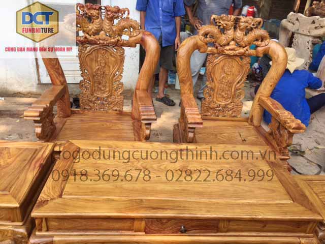 bàn ghế phòng khách hẹp