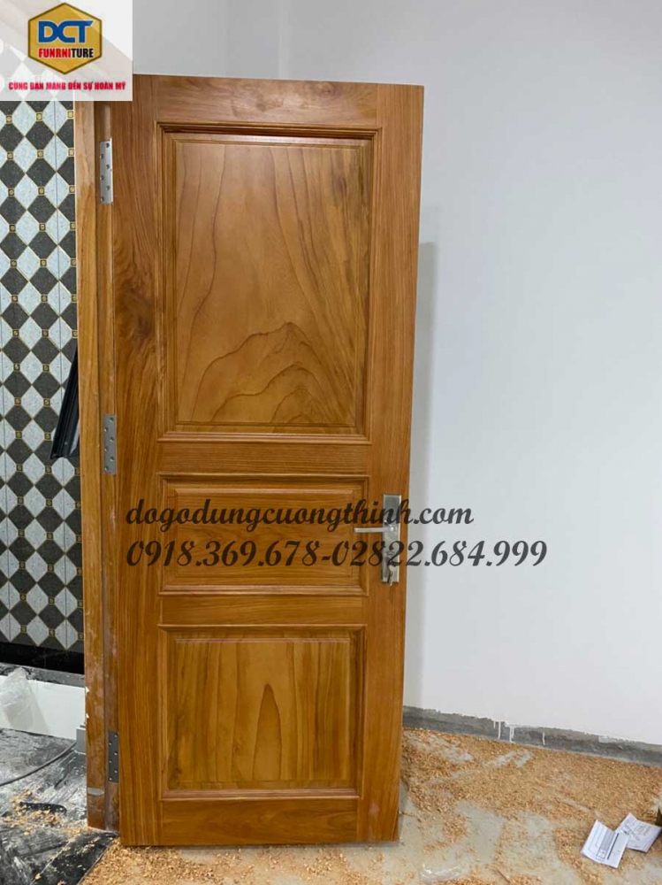 MẪU CỬA PHÒNG TÂN CÔ ĐIỂN ĐƠN GIẢN GỖ GÕ ĐỎ CP39GD
