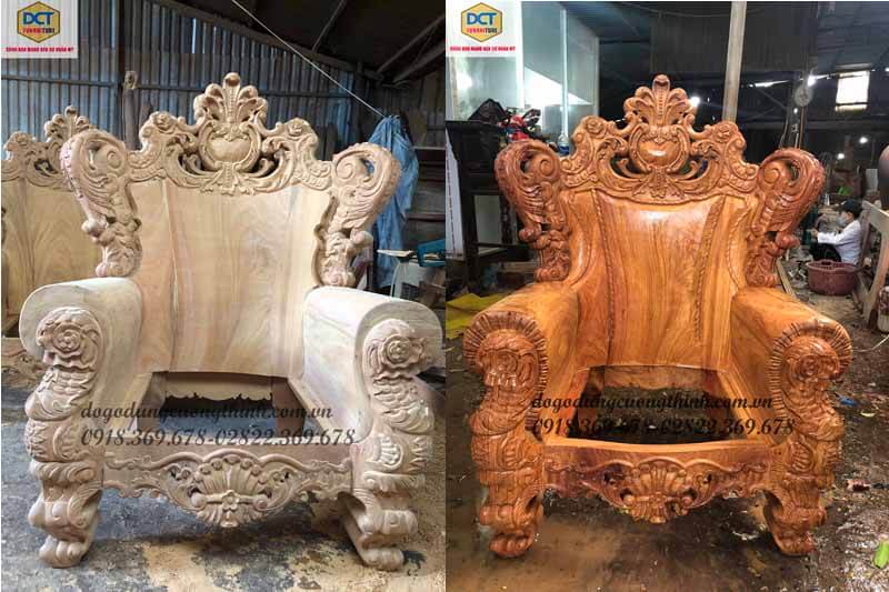 bàn ghế sofa hoàng gia