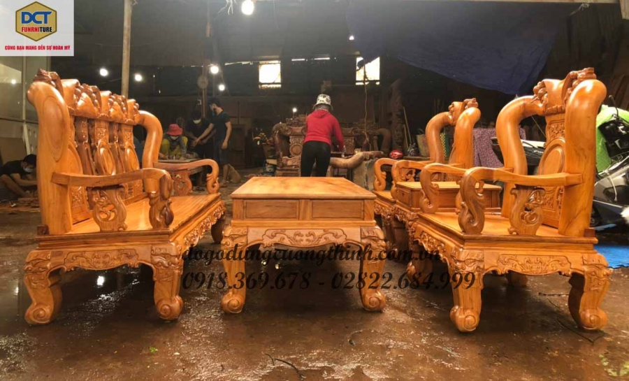 bàn ghế tay 12