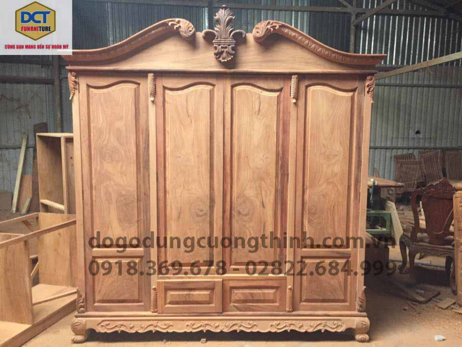 tủ áo cao cấp cho cổ điển